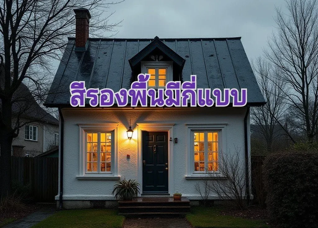 สีรองพื้นมีกี่แบบ