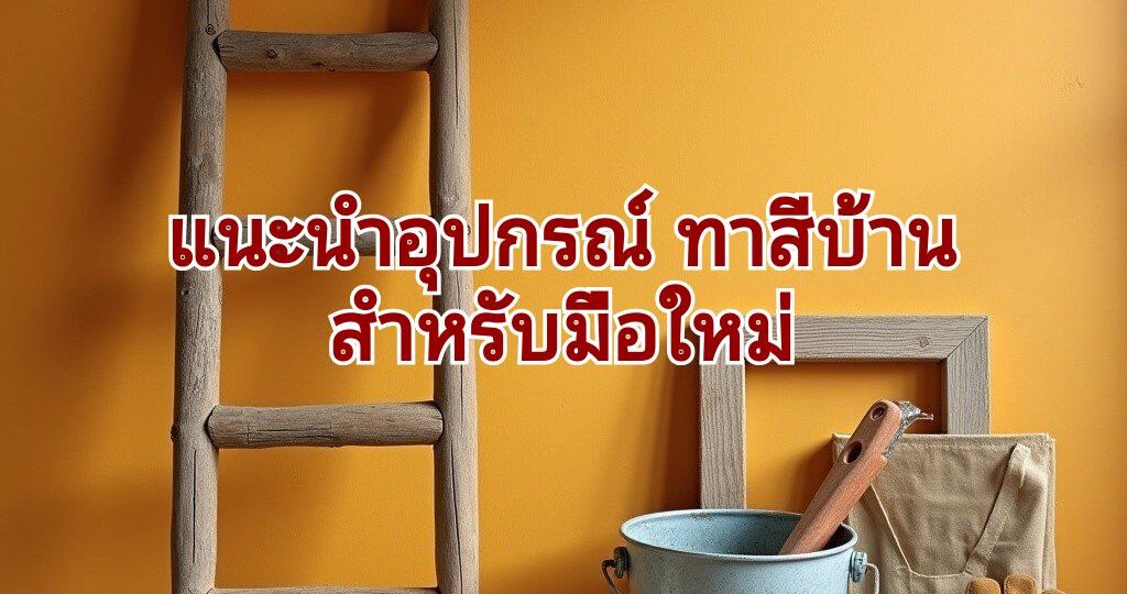 อุปกรณ์ในการทาสี