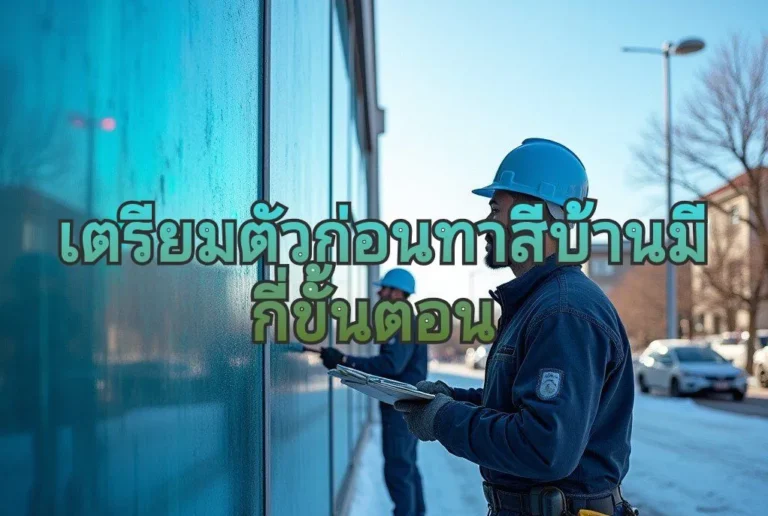 เตรียมตัวก่อนทาสีบ้าน จำเป็นต้องเตรียมอะไรมั้ง