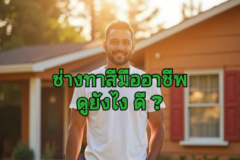 เลือกช่างทาสี