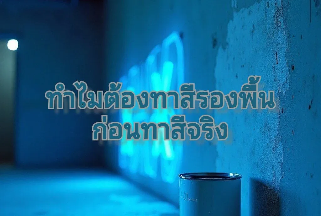 สีรองพื้นปูนเก่าใหม่