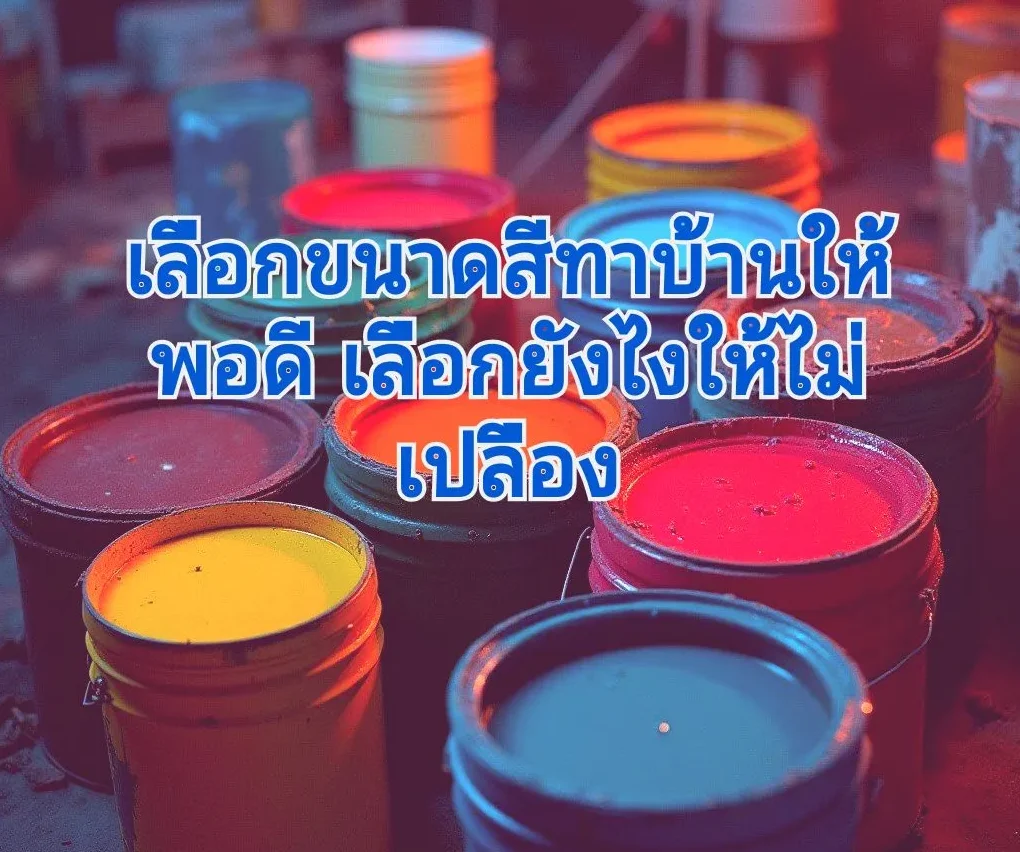 ถังสีมีกี่แบบ
