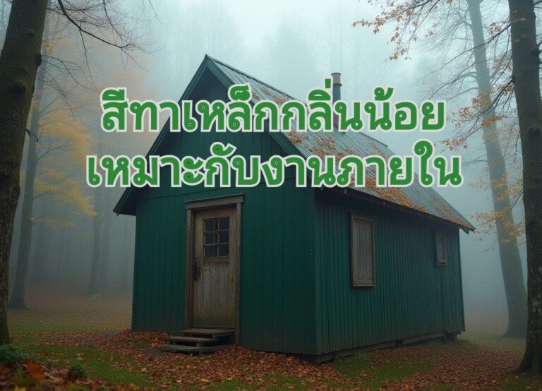ทาสีเหล็กภายใน