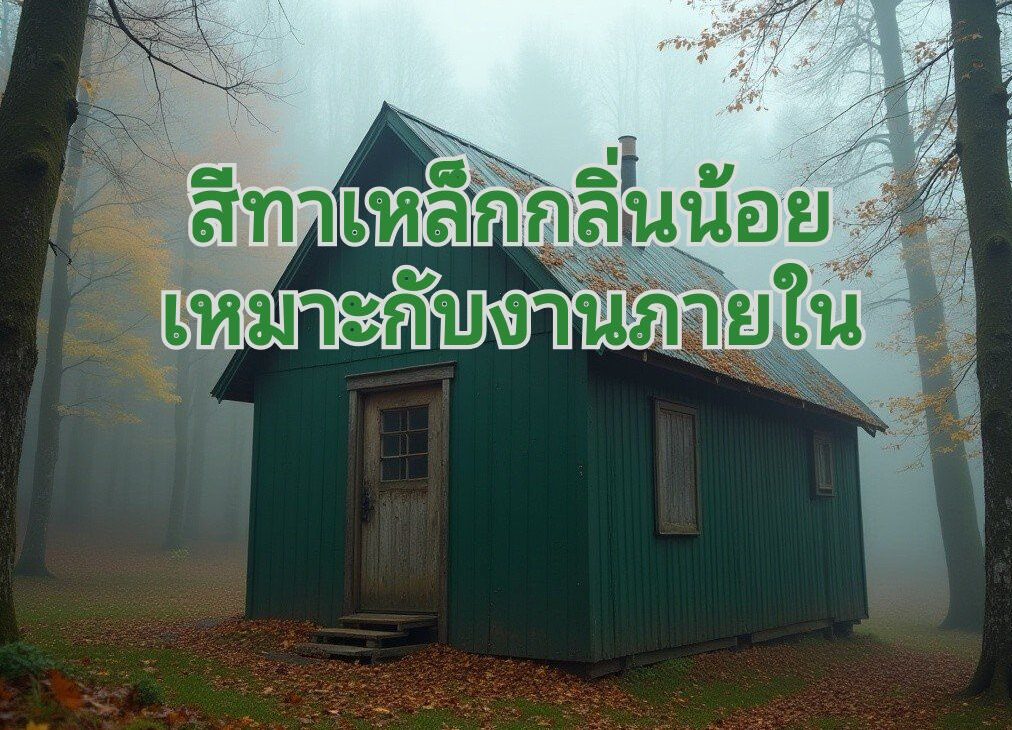 ทาสีเหล็กภายใน