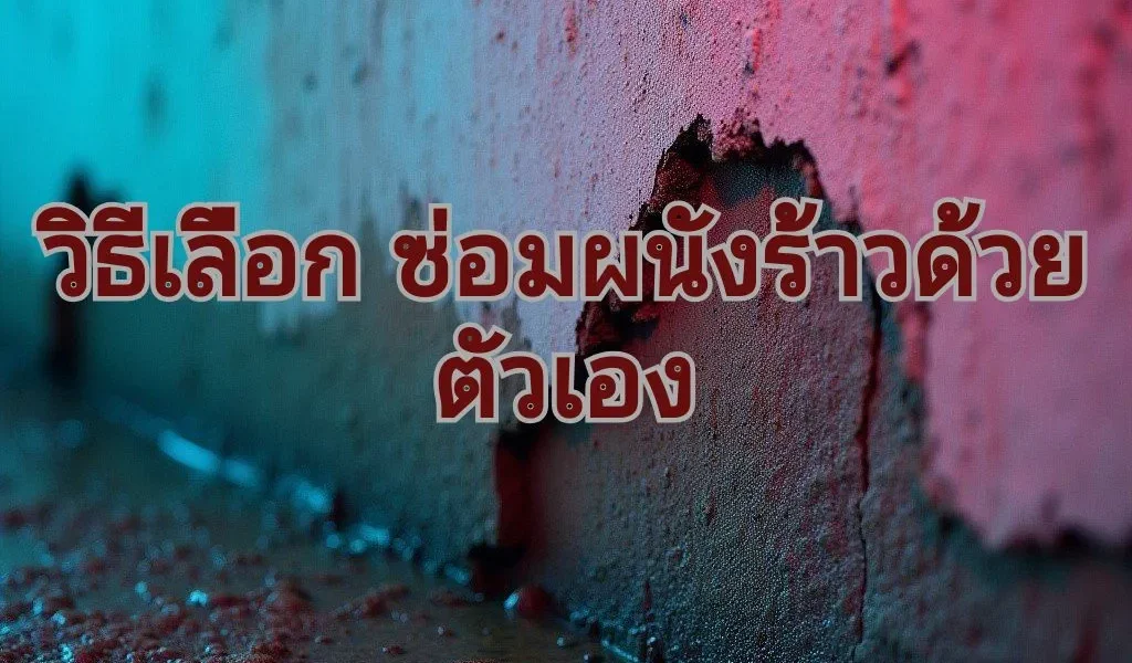 ผนังแตกร้าว
