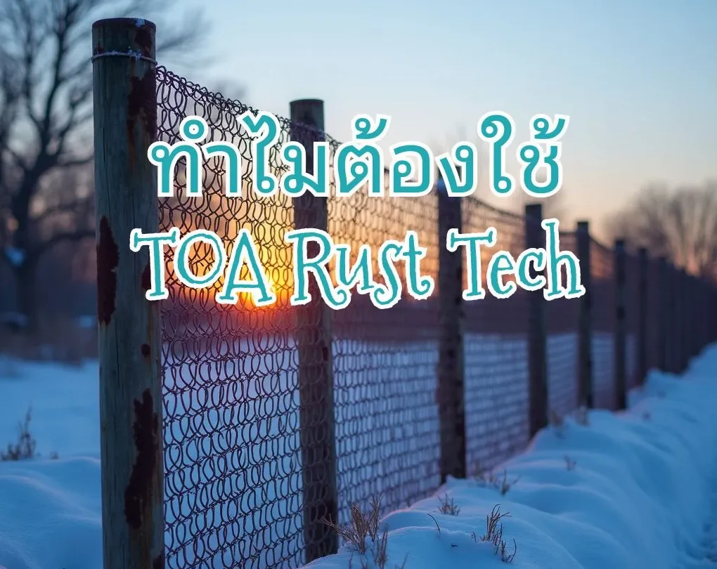 ทาสี TOA กันสนิม
