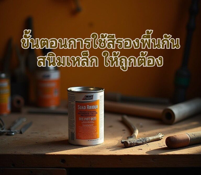 สีรองพื้นกันสนิมเหล็ก