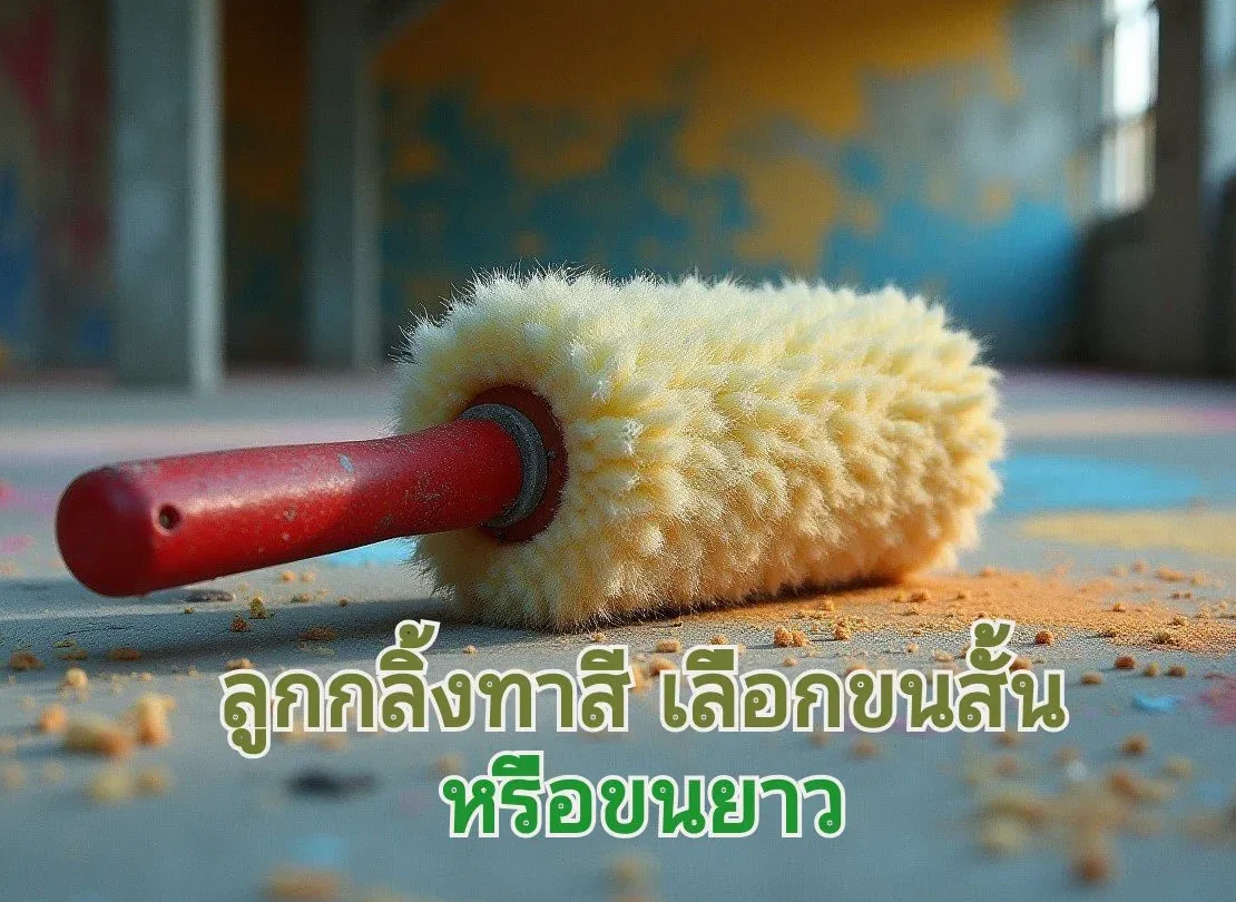 ลูกกลิ้งขนสั้นขนยาว