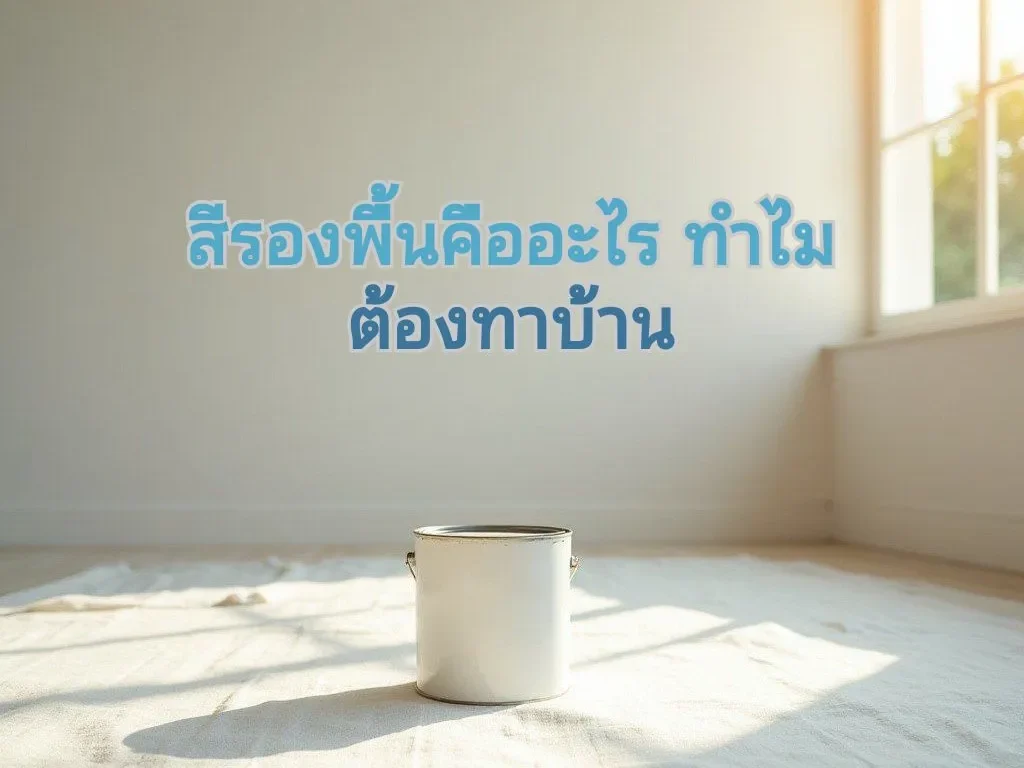 สีรองพื้นคืออะไรกันแน่