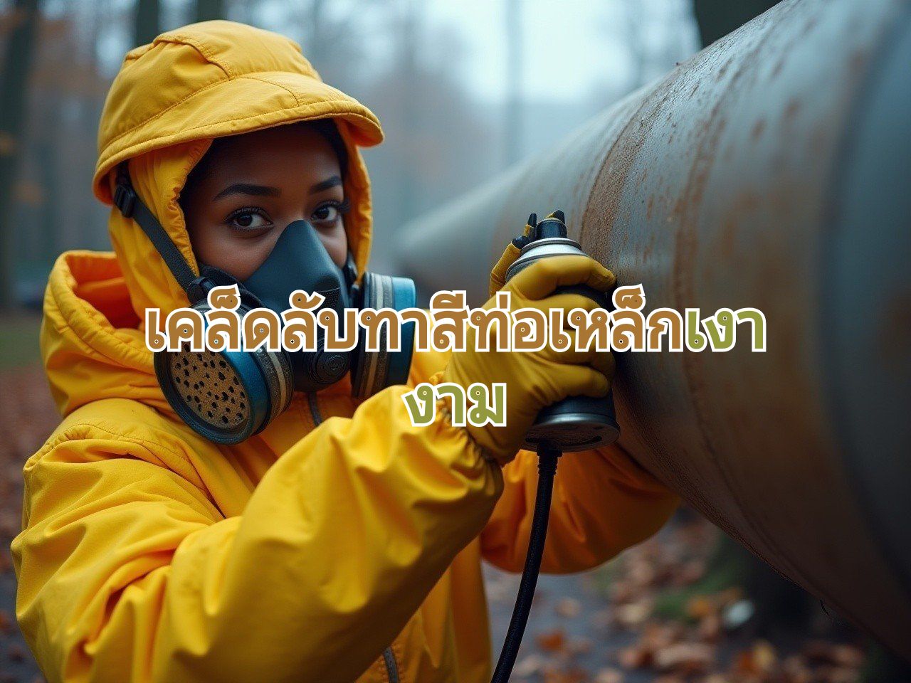 การทาสีท่อเหล็ก