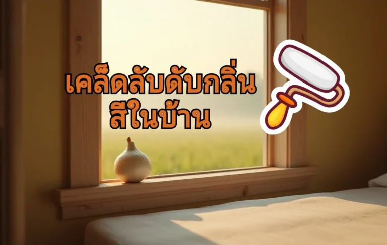 แนะนำวิธีแก้สีเหม็นแบบเร่งด่วน