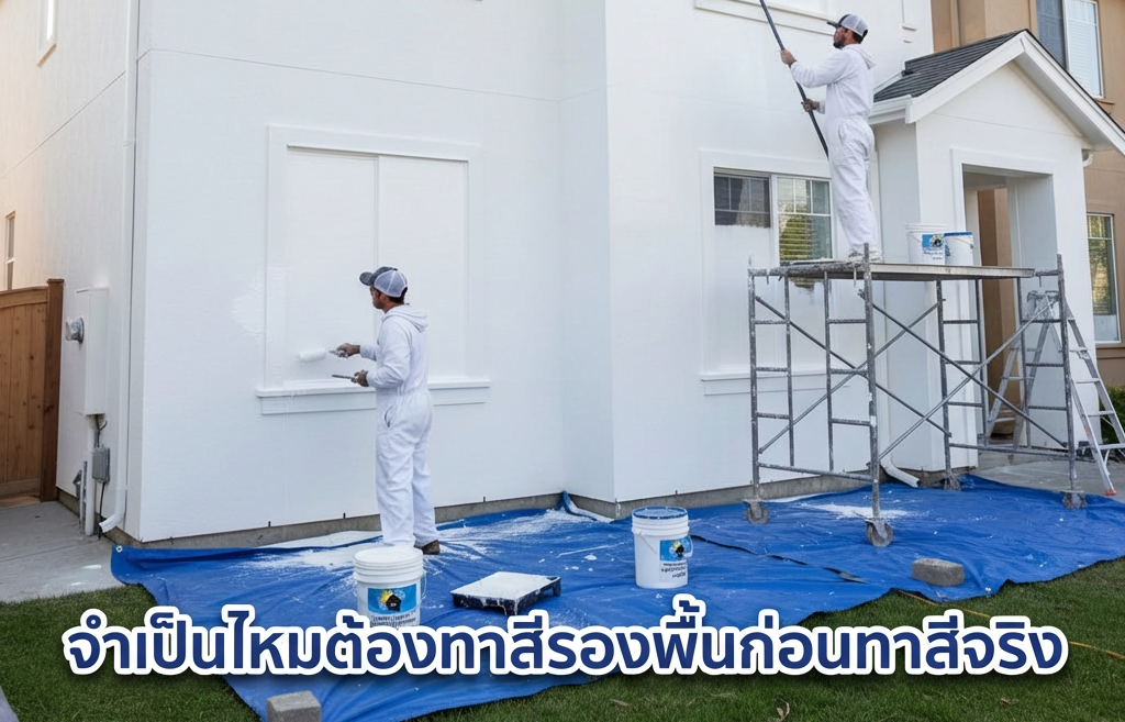 จำเป็นต้องรองพื้นไหม