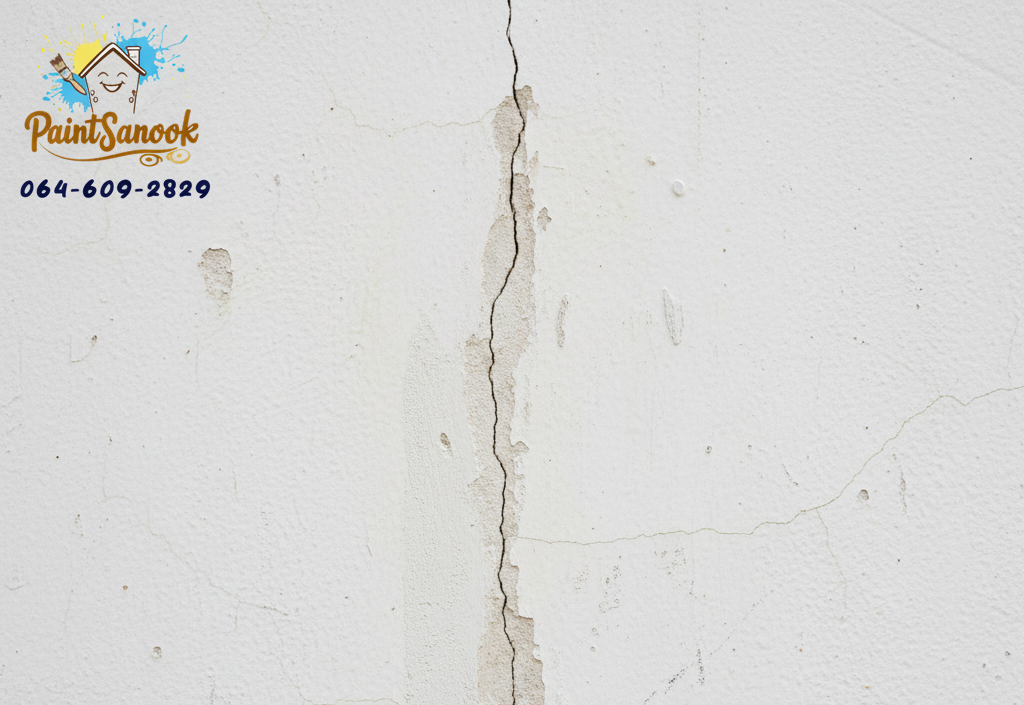 ซ่อมรอยแตกร้าวภายในบ้าน