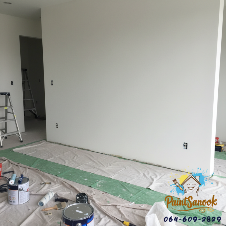 ขั้นตอนการเตรียมพื้นผิวปูนฉาบใหม่