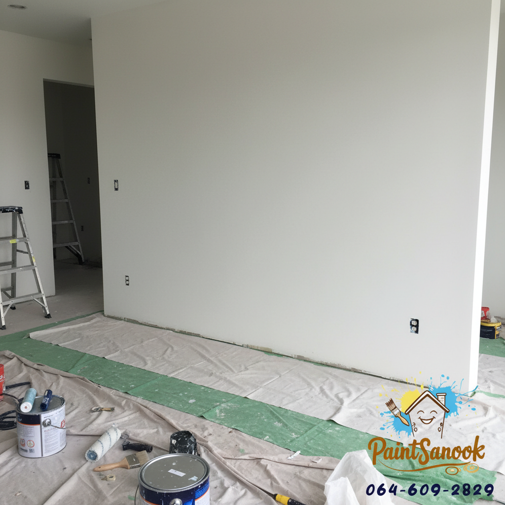 ขั้นตอนการเตรียมพื้นผิวปูนฉาบใหม่