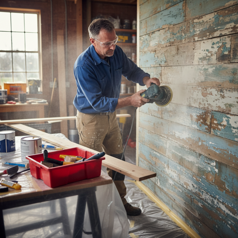 เตรียมผนังจะทาสี