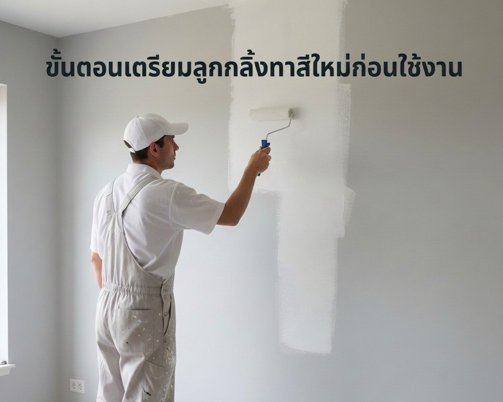 ลูกกลิ้งทาสีบ้าน