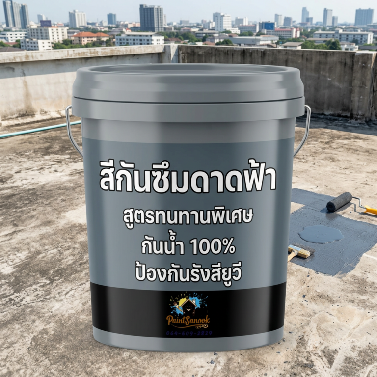 สีกันซึมฟ้า