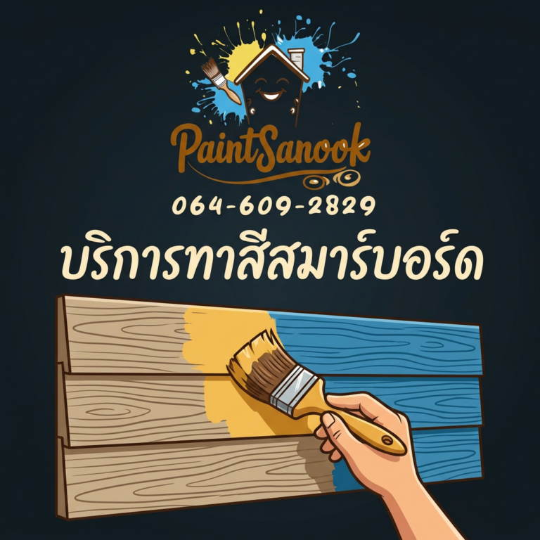 ทาสีสมาร์ทบอร์ด