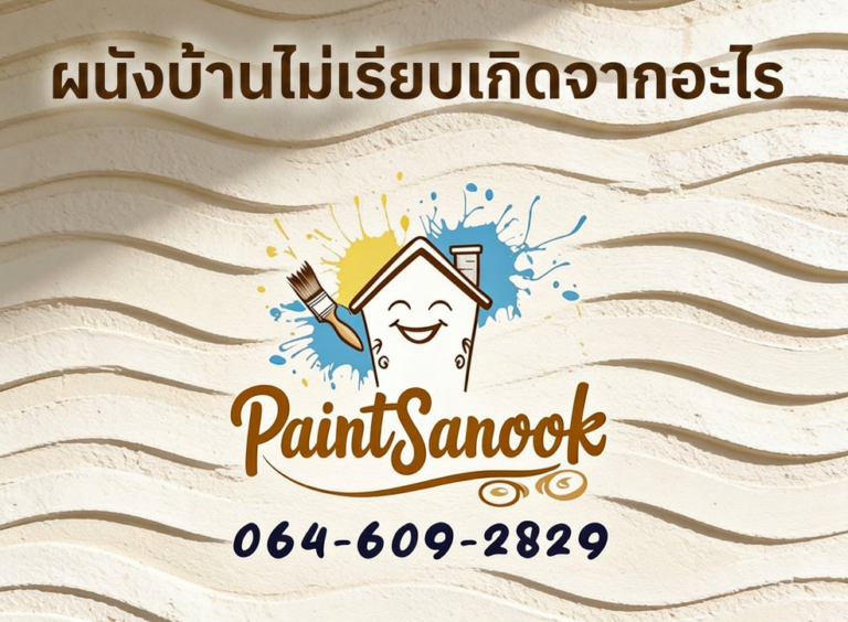 ผนังเป็นคลื่นมาก