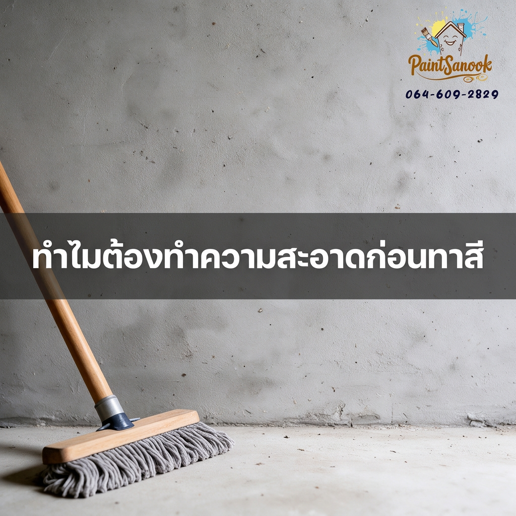 ทำความสะอาดพื้นผิว